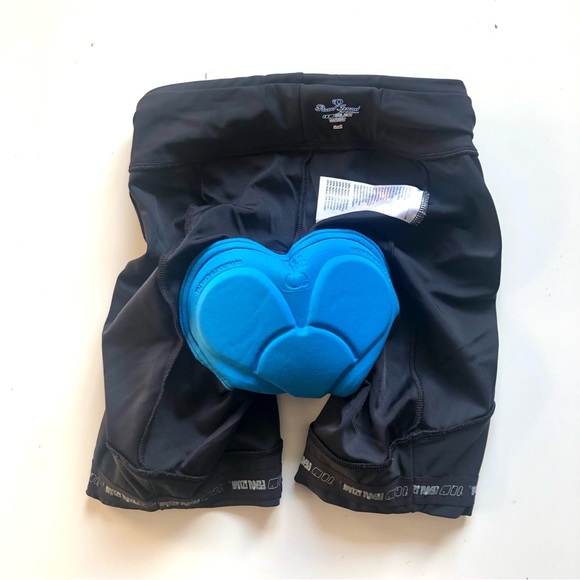 S Pearl Izumi Padded Black Bike Shorts - Picture 5 of 6